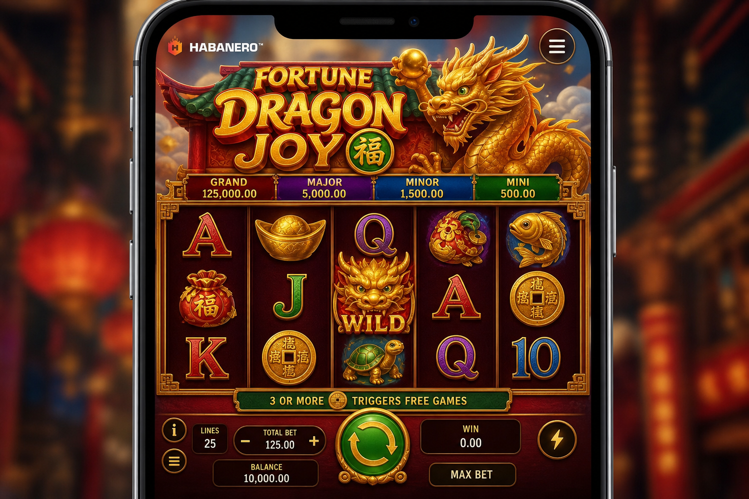 Fortune Dragon Joy mobile