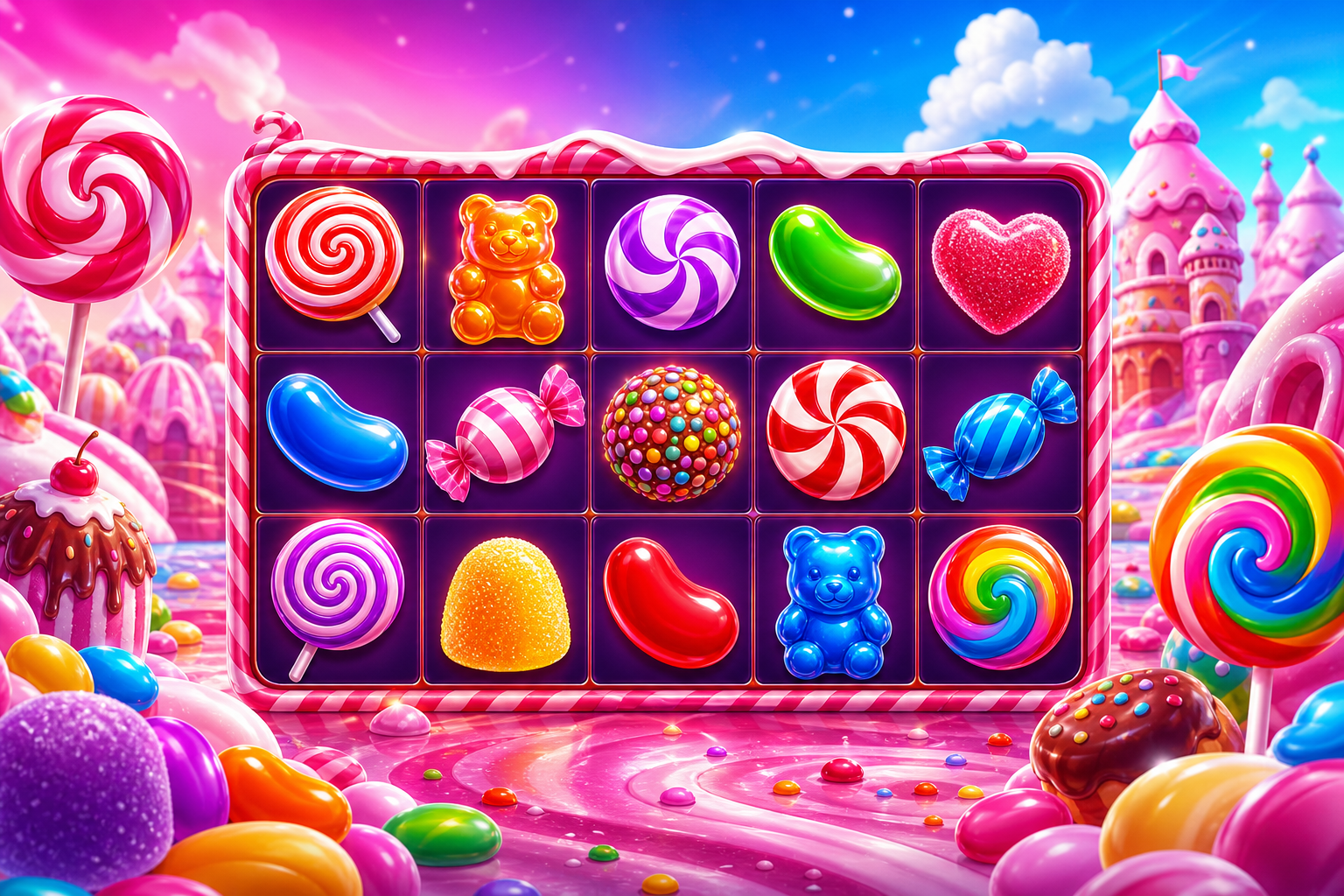 Candy Rush symbols