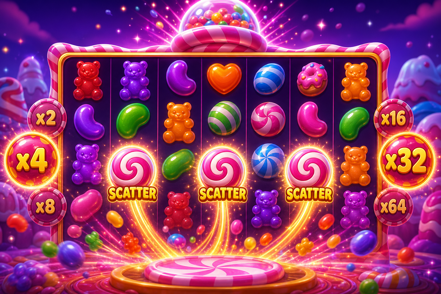 Candy rush spins