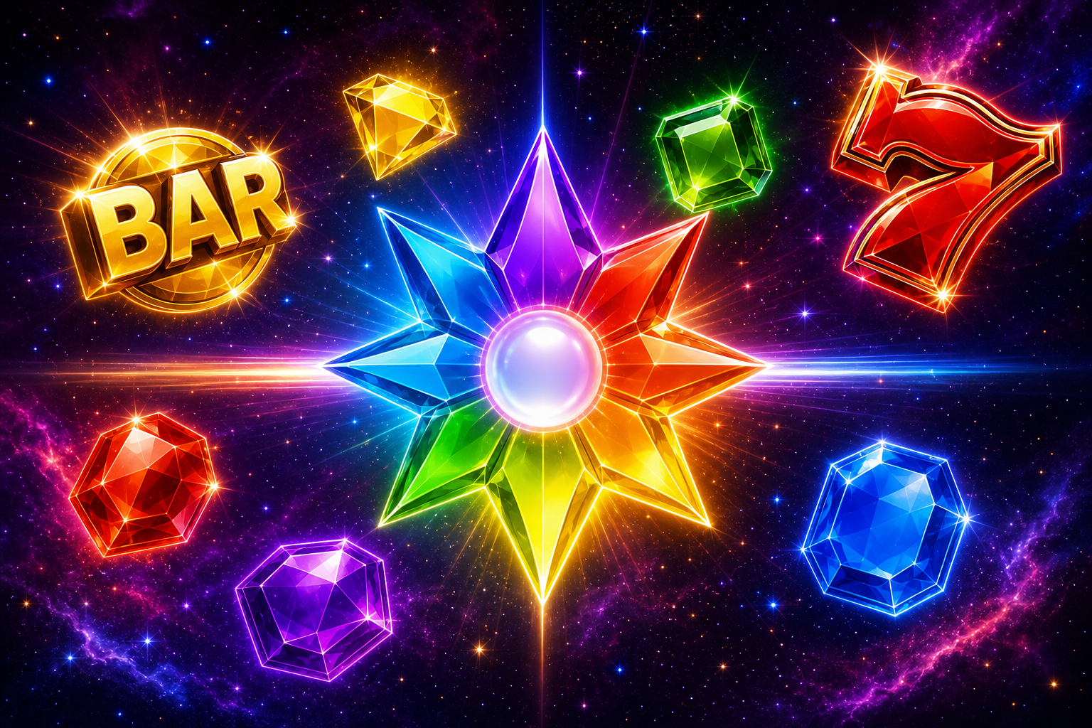 Starburst banner